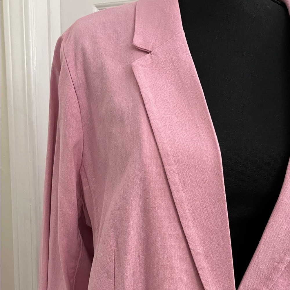 LC Lauren Conrad Soft Pink Blazer - Picture 3 of 7